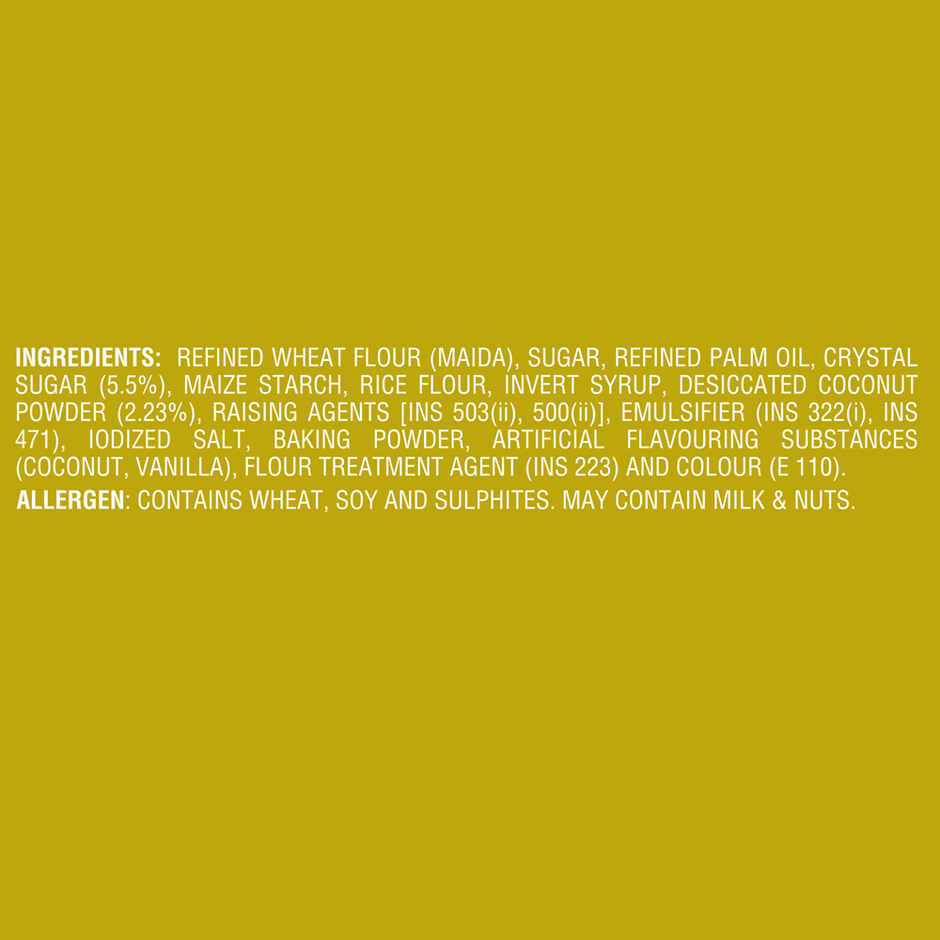 Dukes Coconut Cookies with more Crunch and Crispy Biscuits