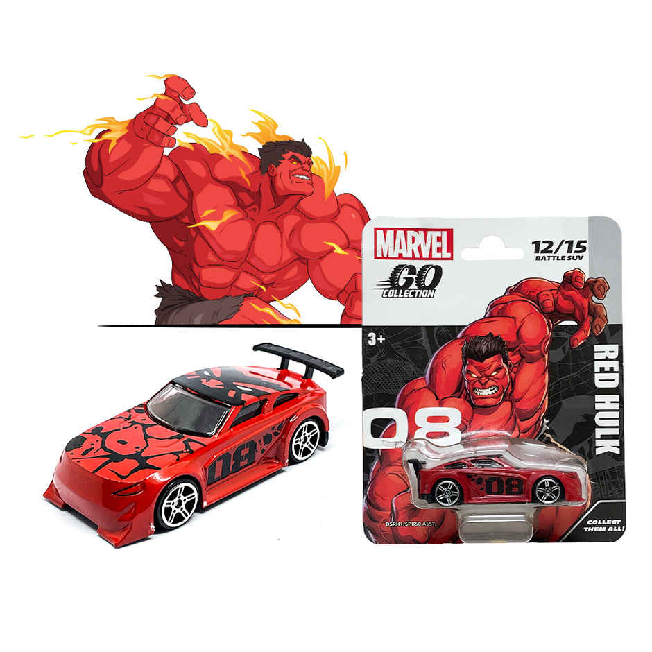 Hasbro Marvel Go Battle Suv Red Hulk