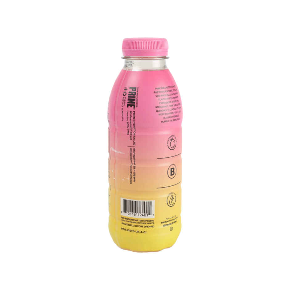 Prime Hydration Imported Organic Strawberry and Banana Sport Drink