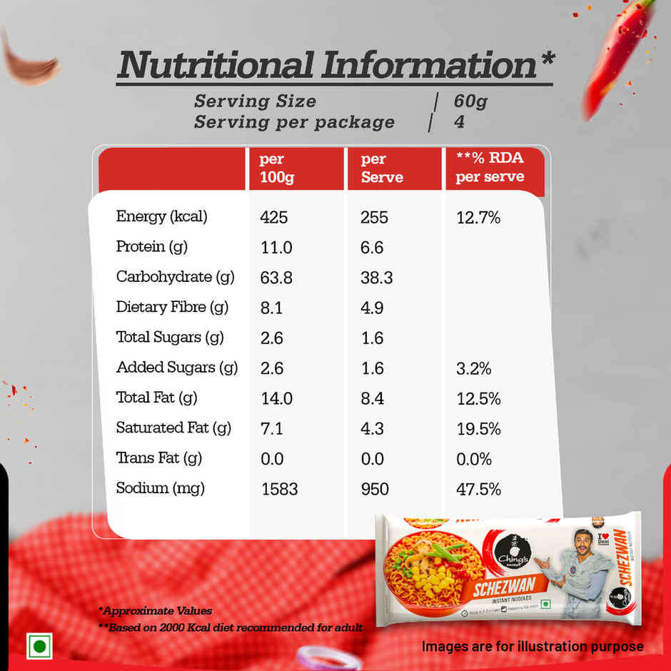 Ching's Schezwan Masala Instant Noodles