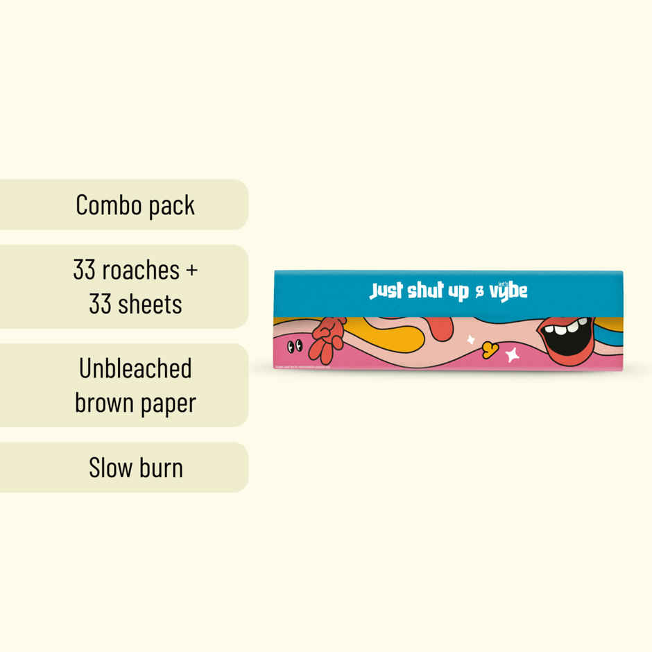 Lets Vybe Rolling Paper 33 Units Rolling Paper & Roaches