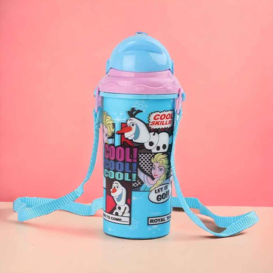 H M International Disney Frozen 3D Lenticular Sipper Water Bottle