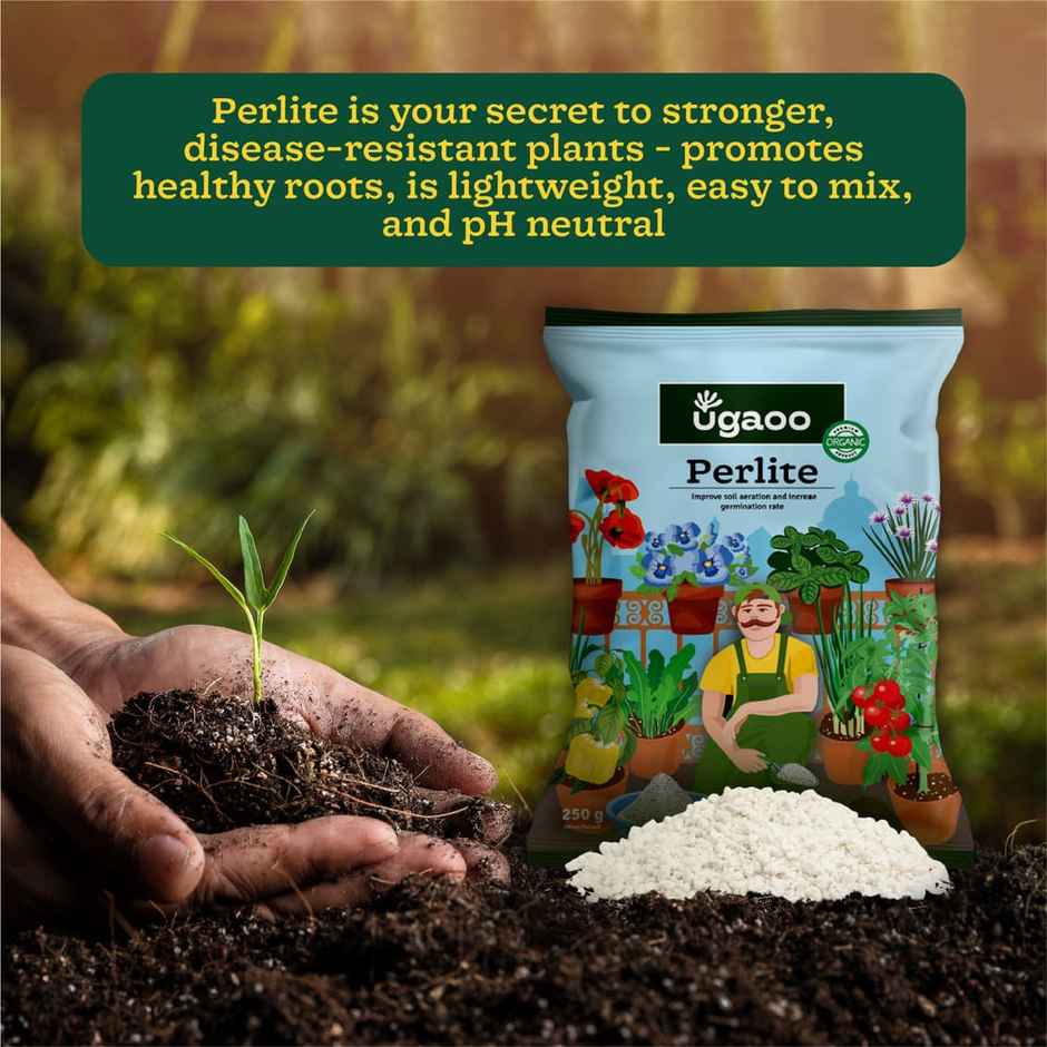 Ugaoo Perlite for Gardening - 250 Grams