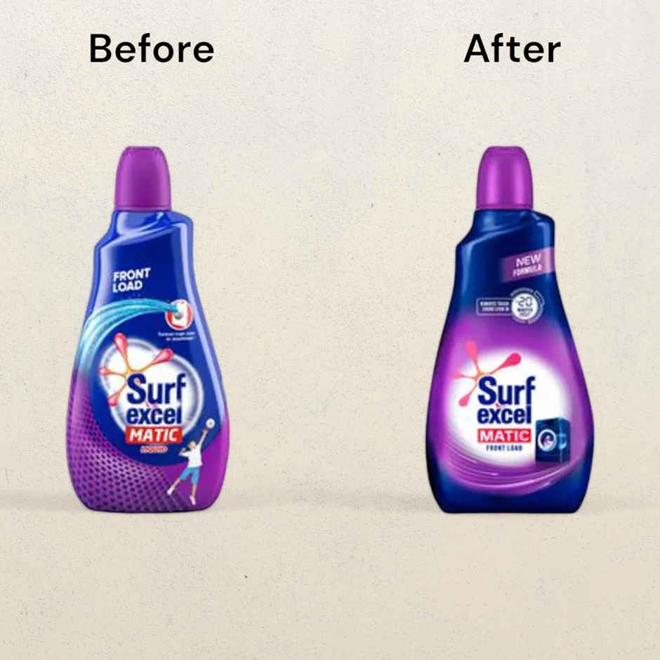 Comfort After Wash Morning Fresh Fabric Conditioner(860ml) & Surf Excel Matic Front Load Detergent Liquid(1l) Combo