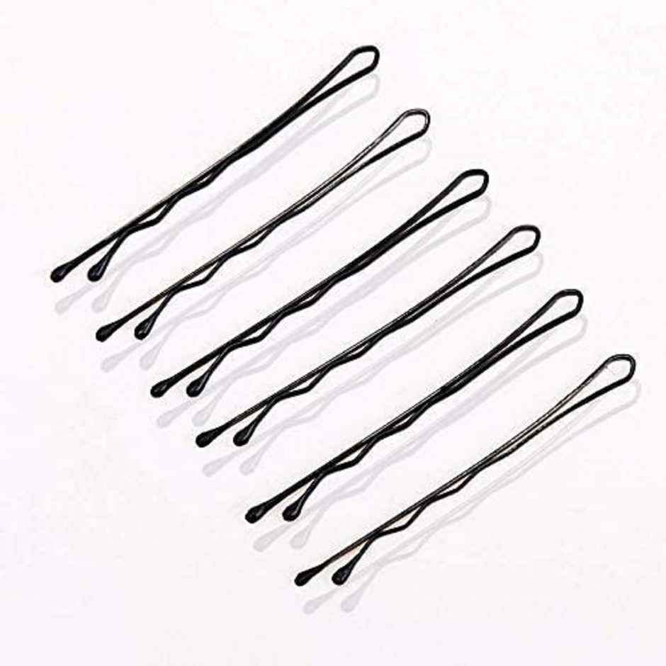 Beautiliss Professional Bobby Hair Pins Small with Storage box Thick Black Ball tip Metal