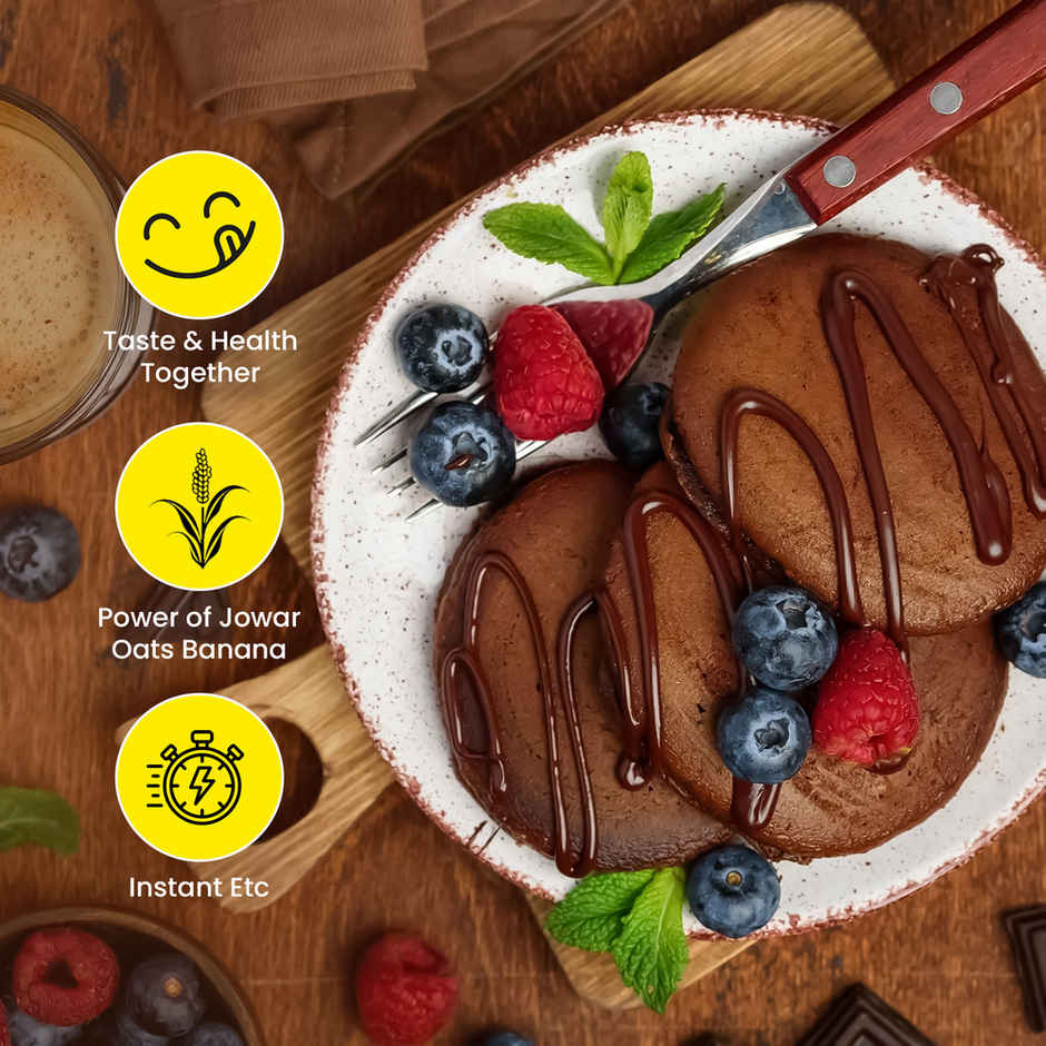 The Naturik Co High Protein Millet Pancake | Hazelnut