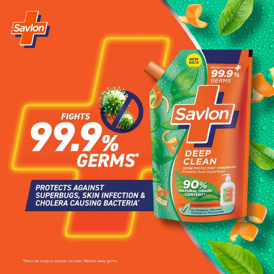 Savlon Deep Clean Liquid Handwash Refill Pouch
