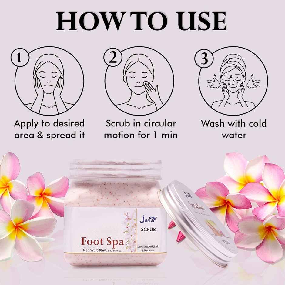 Jeva Foot Spa Scrub