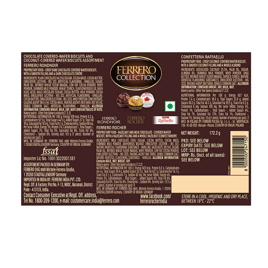 Ferrero Collection,  Pralines Gift Box & Chocolate Mousse Combo