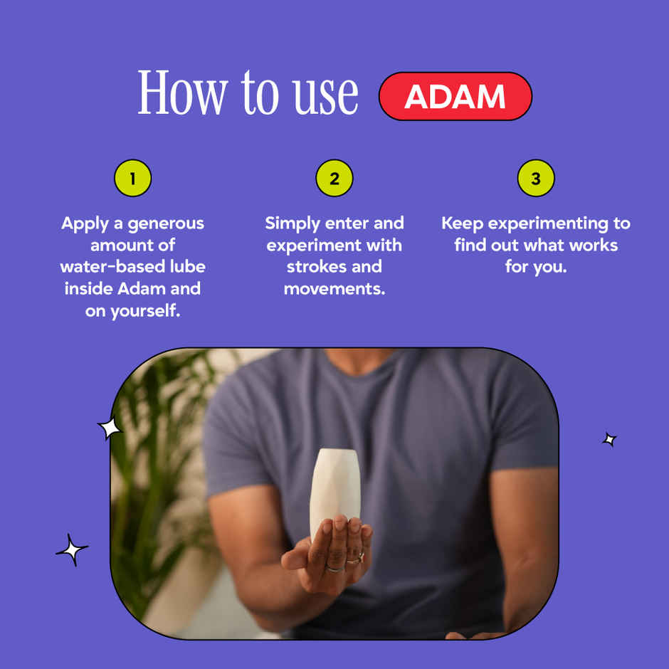 Thirdbase Adam Premium Stroker Personal Massager for Men