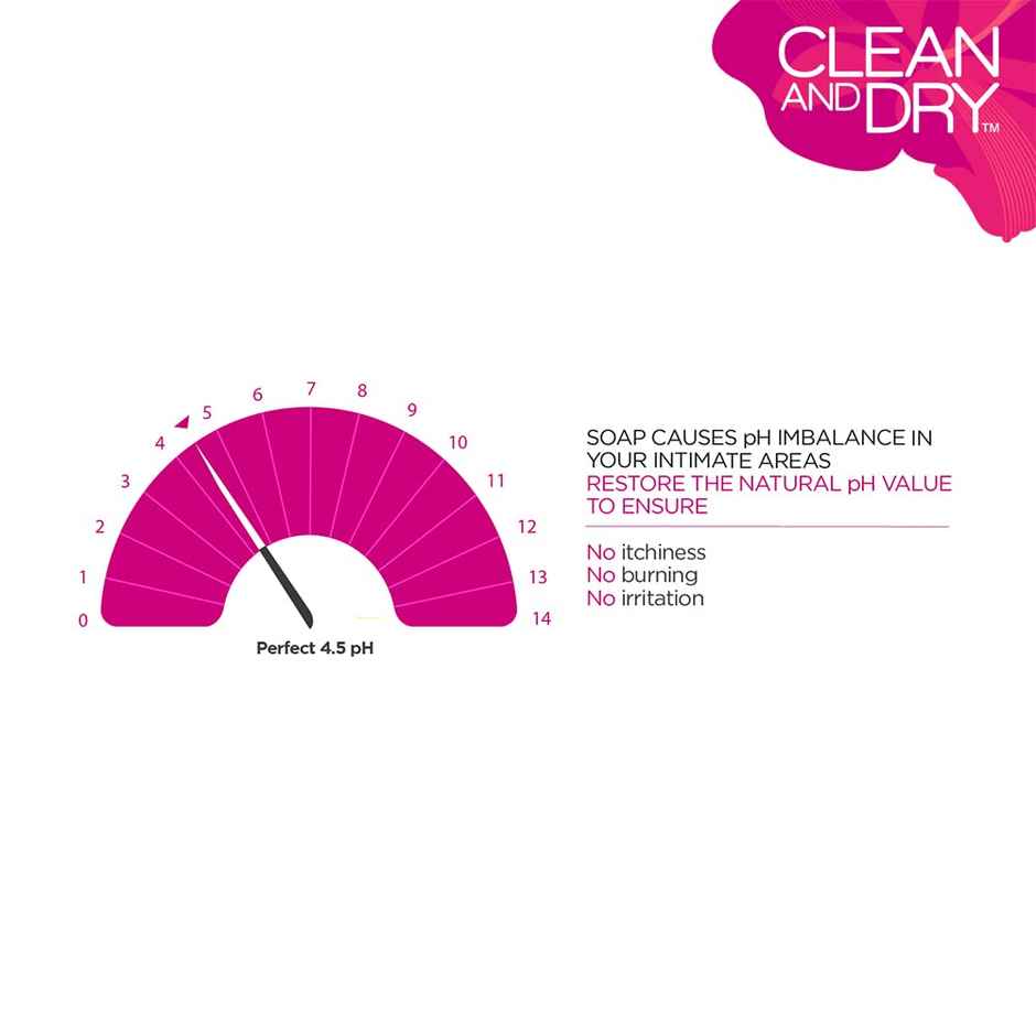 Clean And Dry Intimate Wash