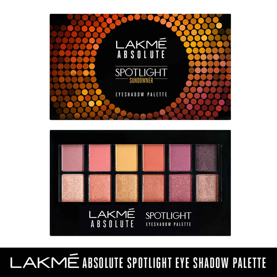 Lakme Glitterati Chroma Chic Eye Shadow Palette | Sundowner