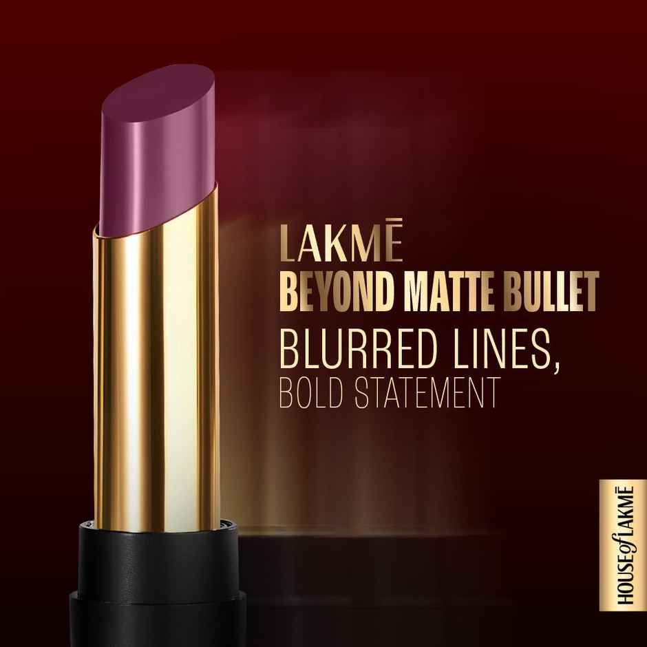 Lakme Absolute Beyond Matte Lip 502 PurplePop