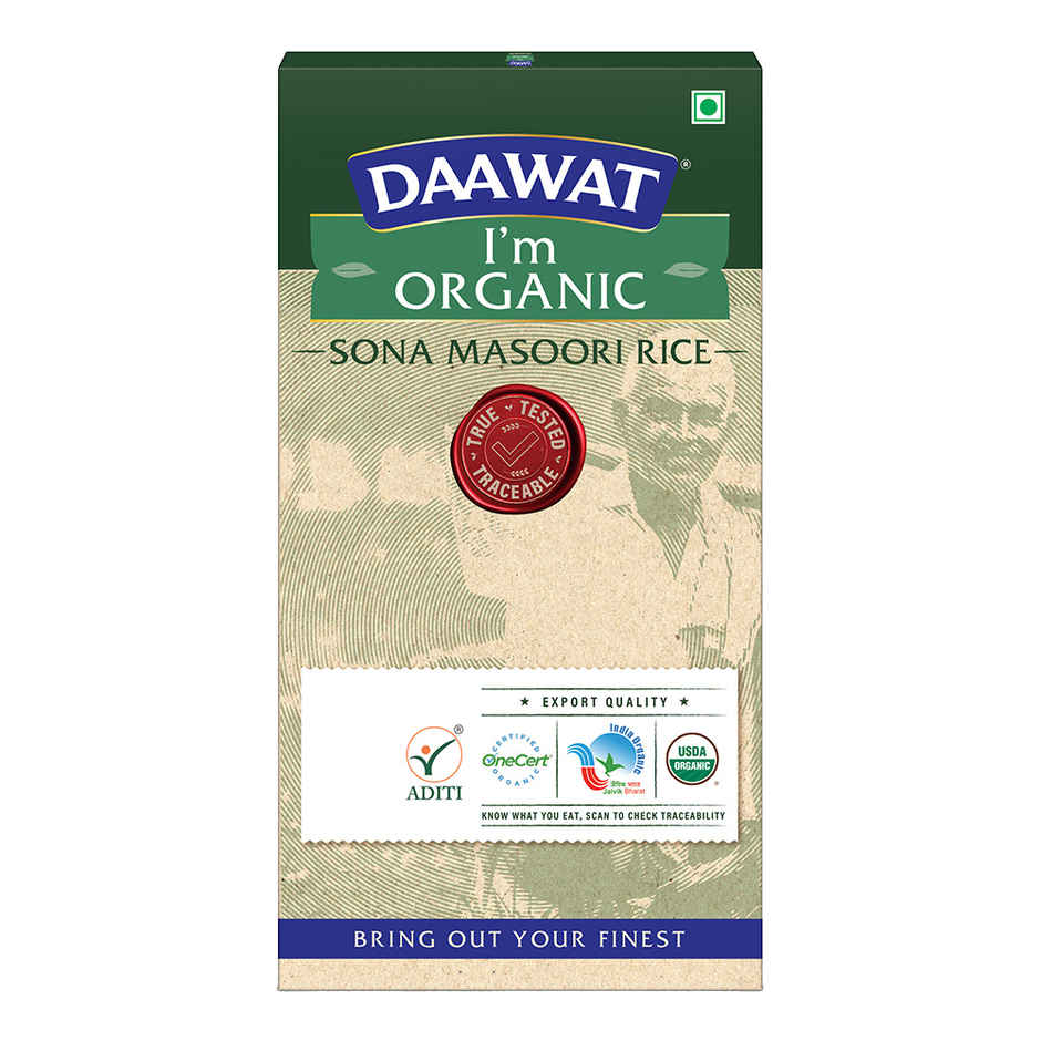 Daawat I'm Organic Sona Masoori Rice