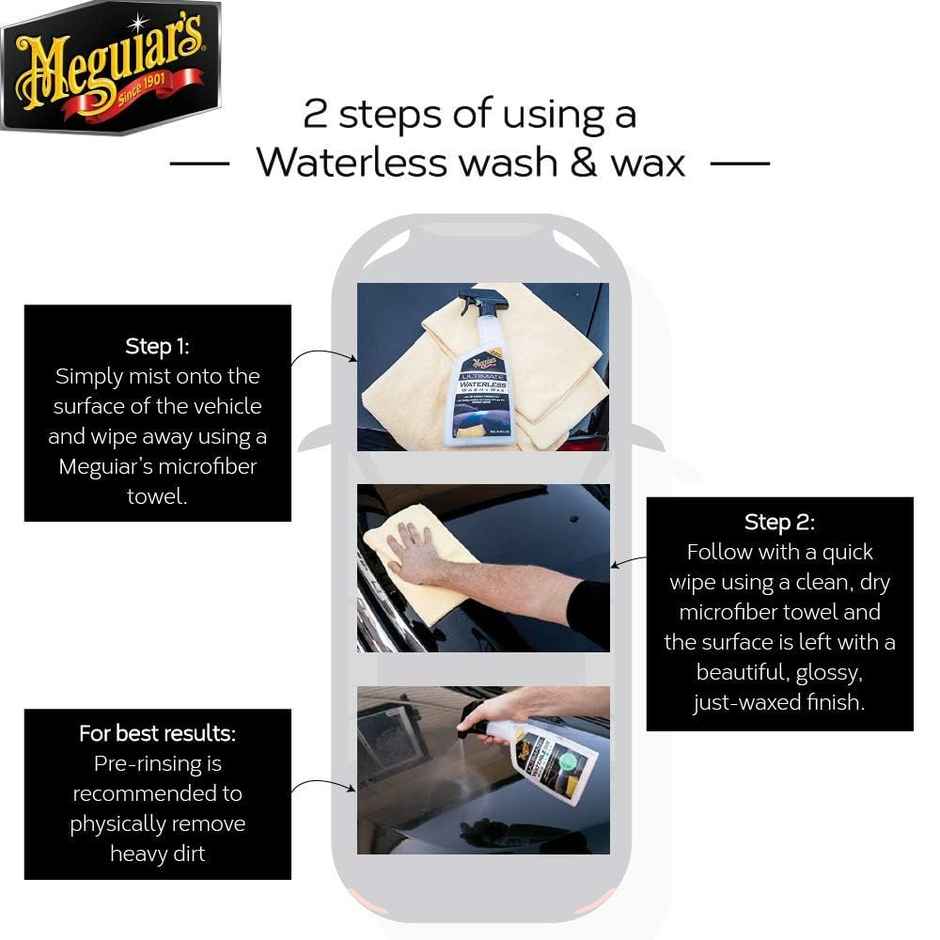 Meguiar's Ultimate Waterless Wash & Wax For Cars