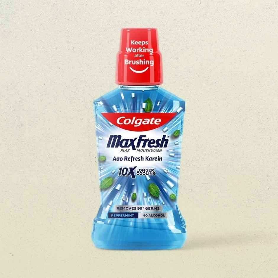 Colgate Max Fresh Plax Mouthwash Peppermint