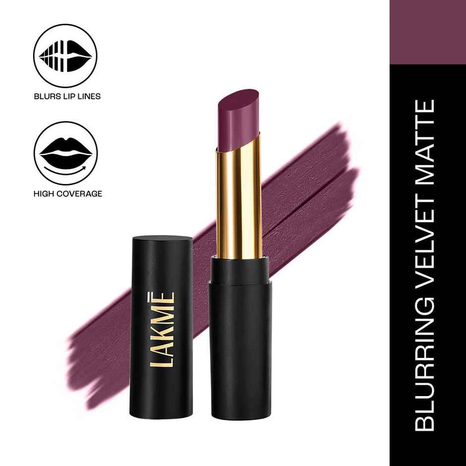 Lakme Absolute Beyond Matte Lip 502 PurplePop