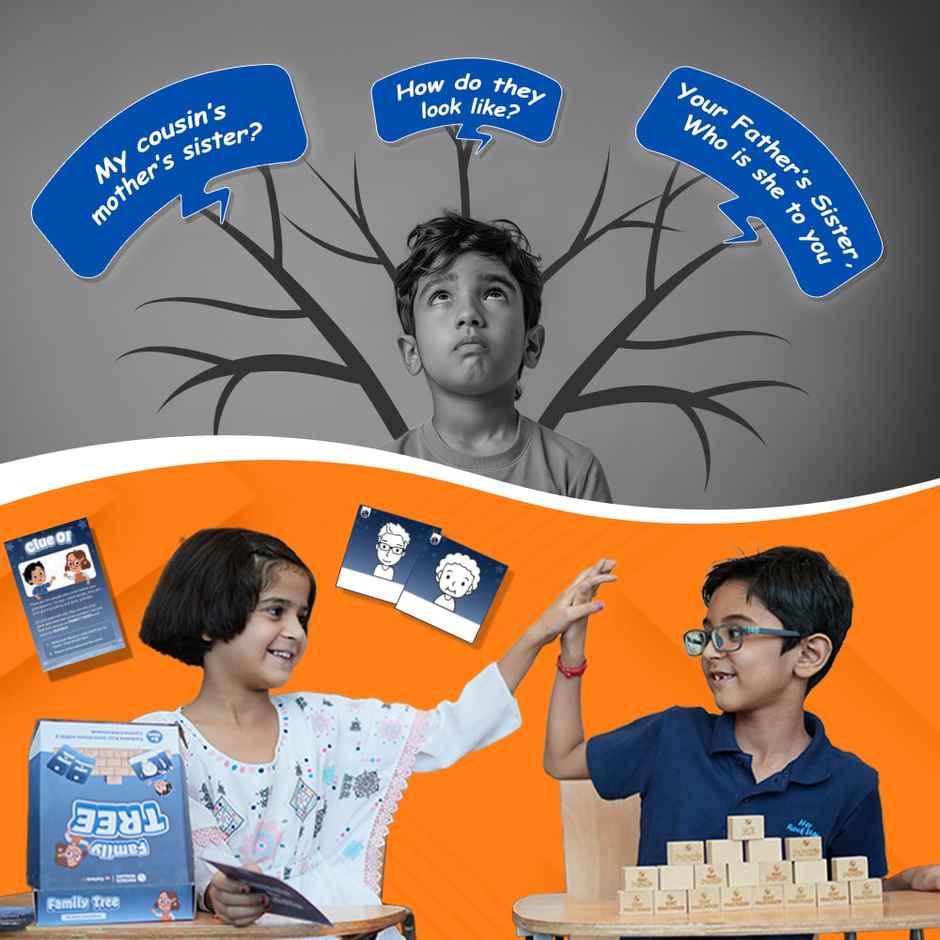 PW Family Tree Kit for Kids | Multicolor