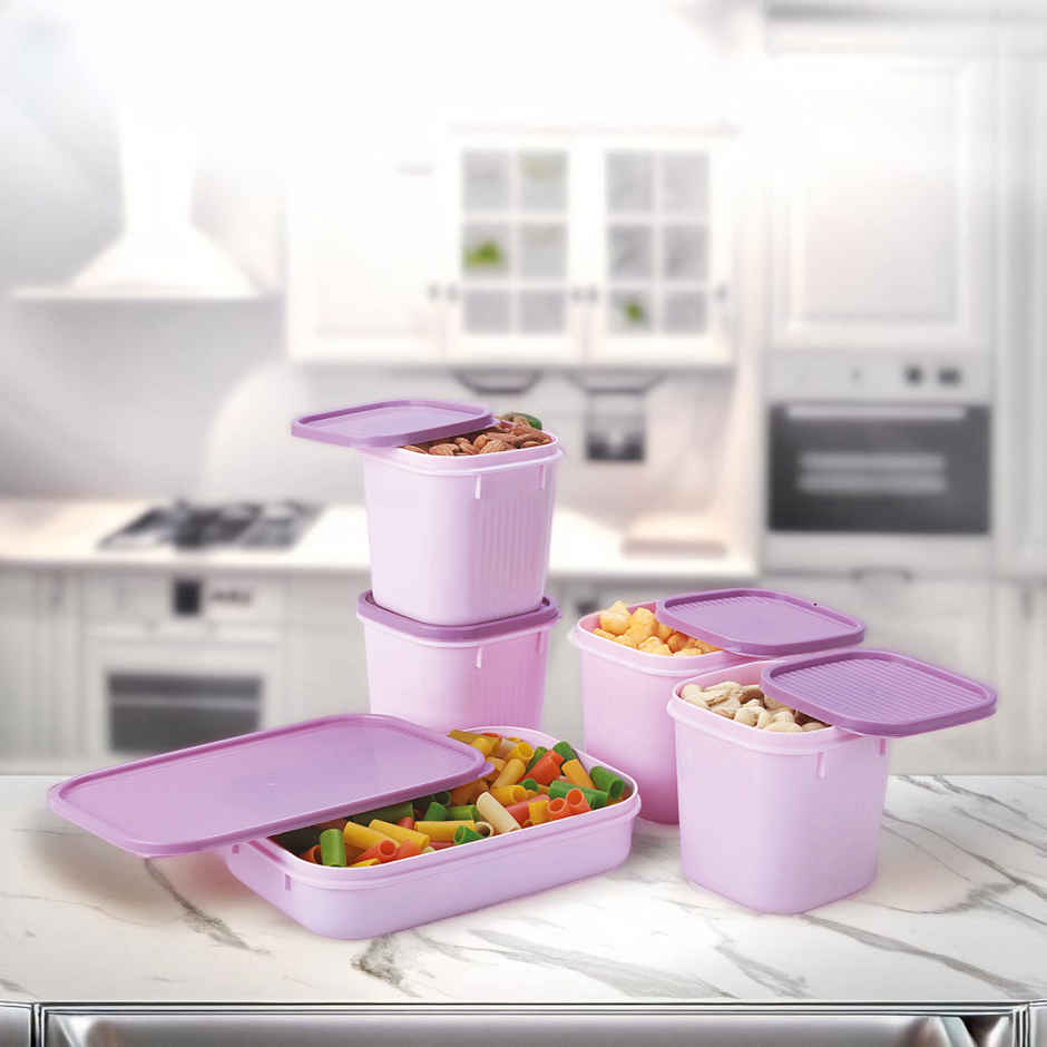 Joyo Alfa Container 5 Pcs Set (Assorted Design & Color)