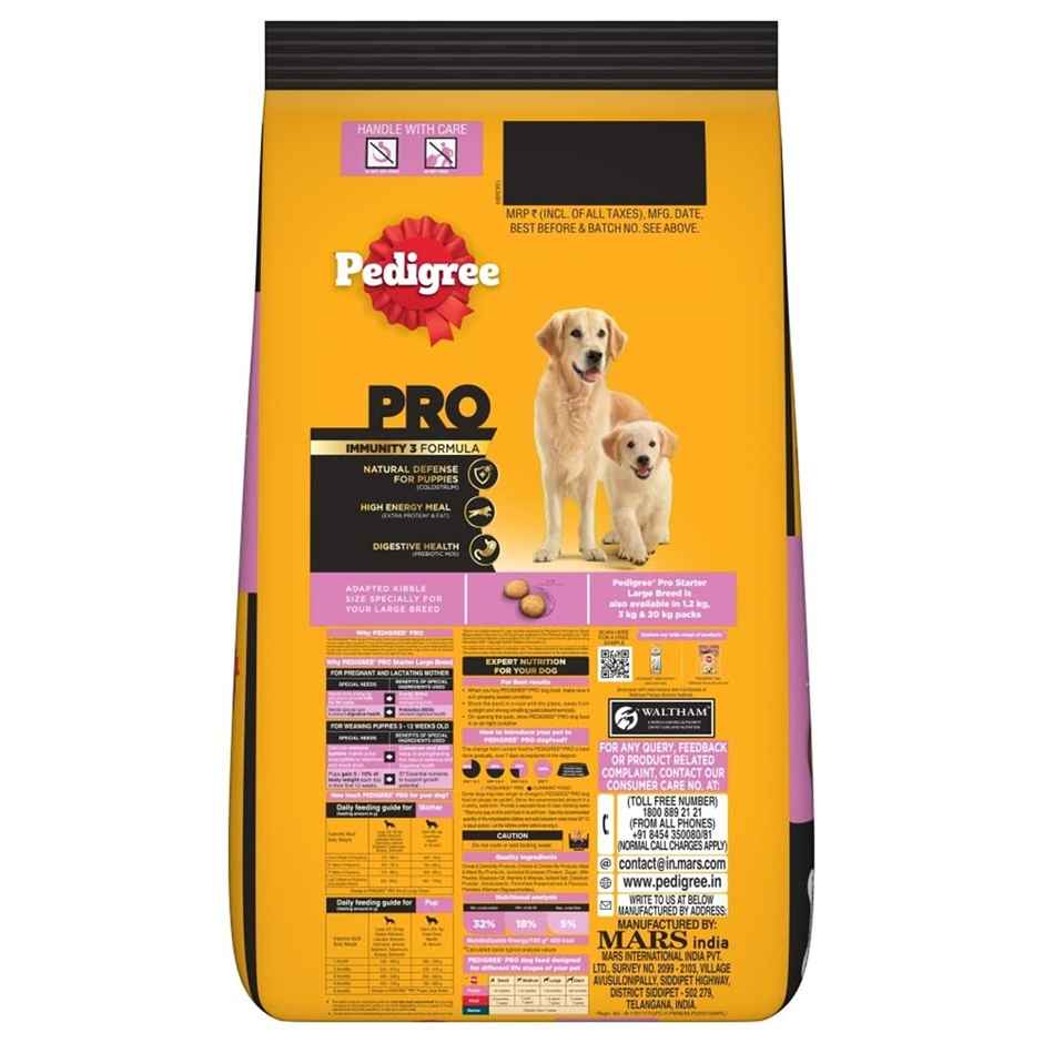 Pedigree PRO Mother & Pup Large Breed (3-12 Weeks) Dog Food