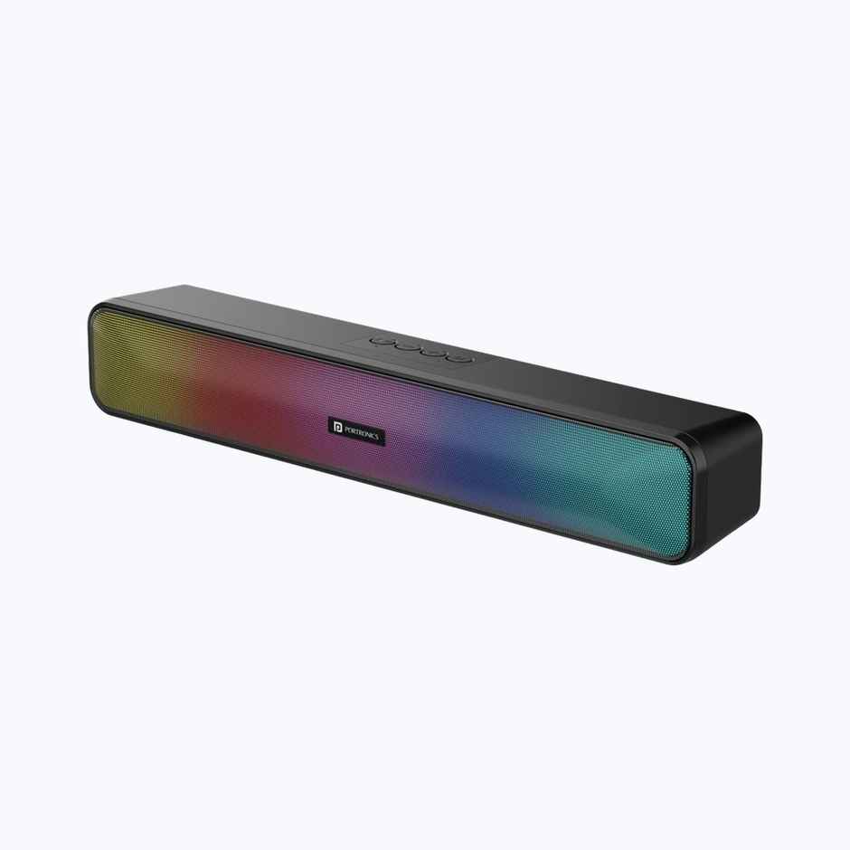 Portronics Radian (POR 1680) 16W Stereo Soundbar Speaker - RGB Lights