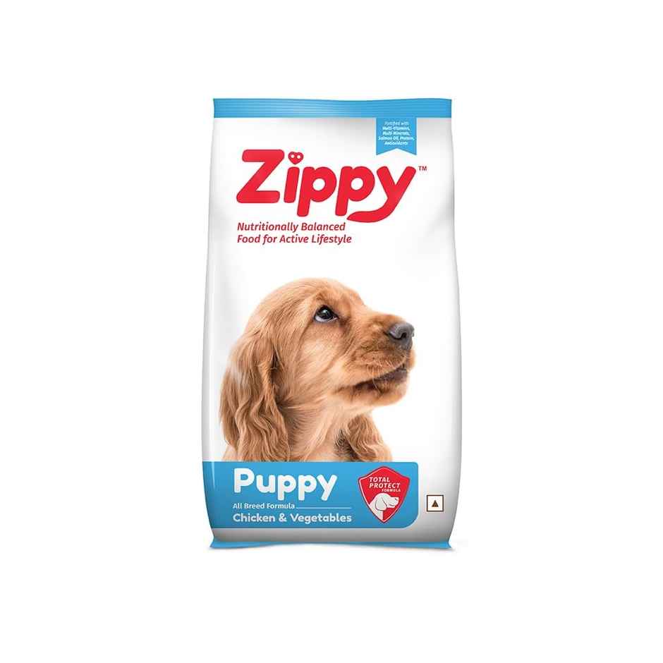 Zippy Puppy Dry Dog Food | Chicken - Vegetables | Nutritionally Balanced | Vitamins