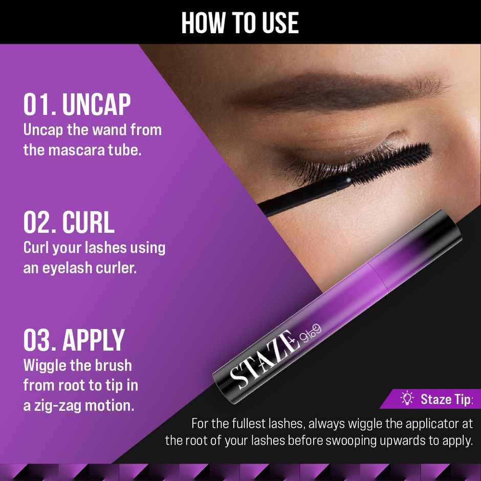 Staze Volumizing & Lengthening Tubing Mascara