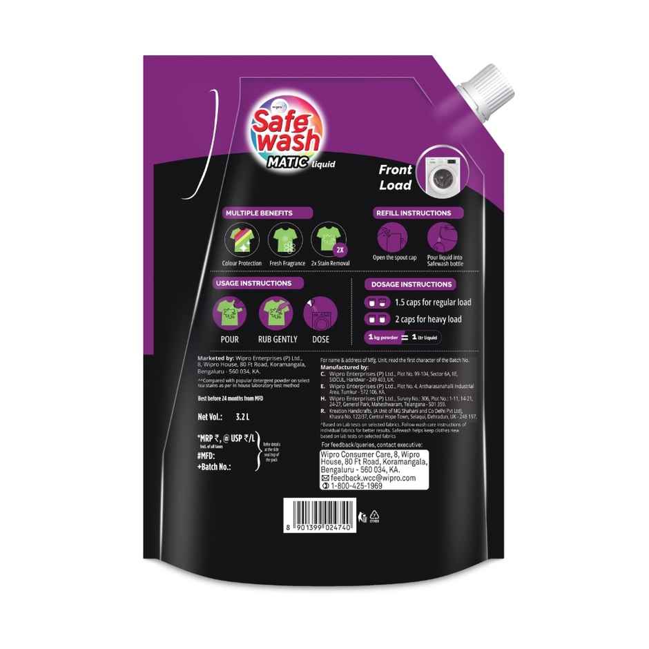 Safewash Matic Front Load