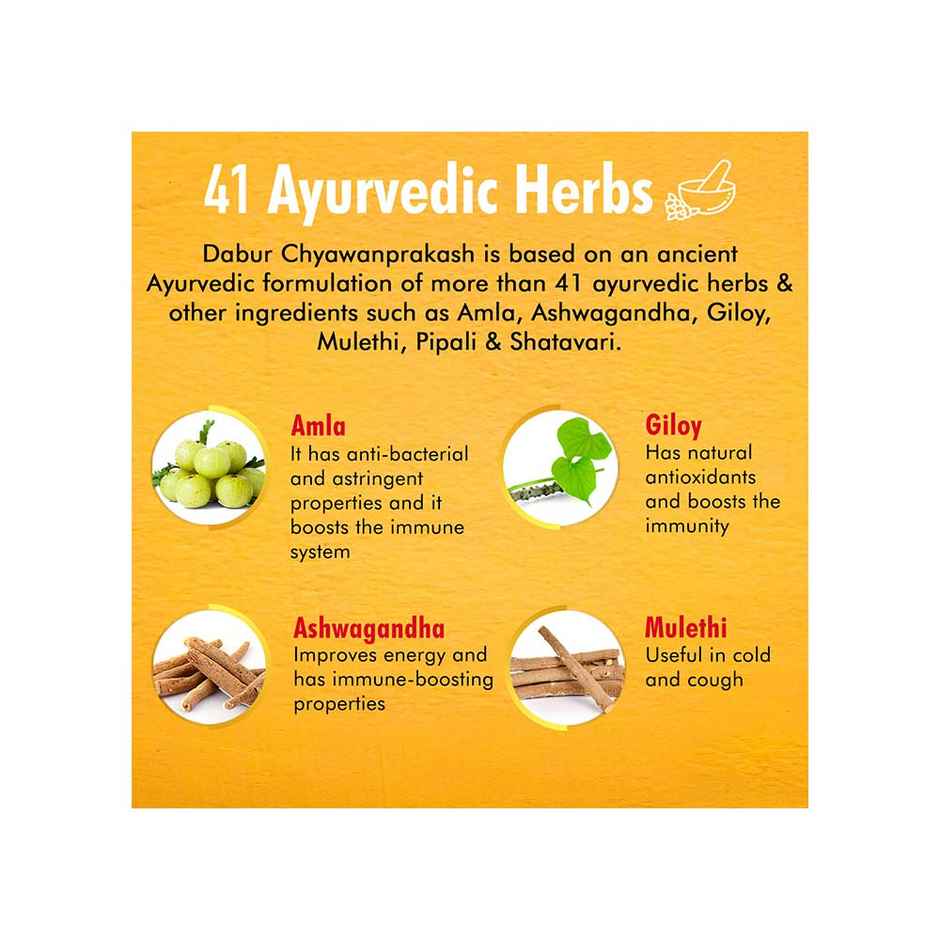 Dabur Chyawanprakash Sugarfree - Safe for Diabetics with 40+ Ayurvedic Herbs