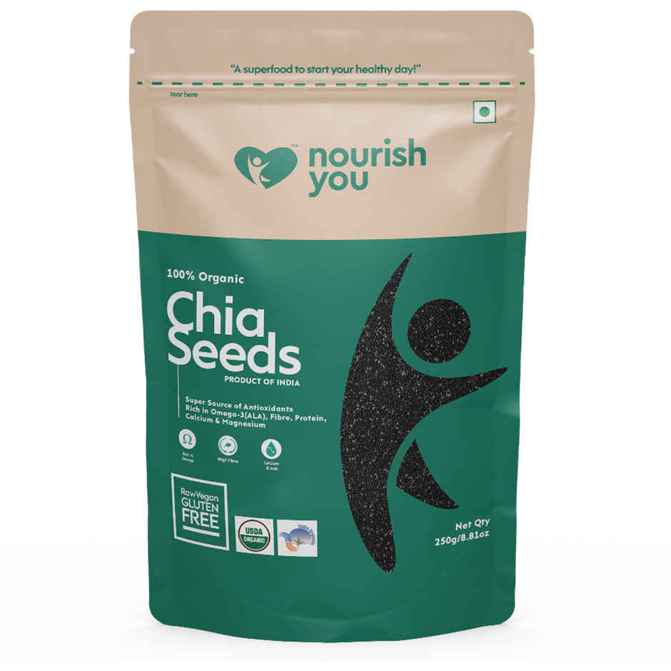 Nourish You Chia Seeds Truly Clean Chia Seeds for Eating