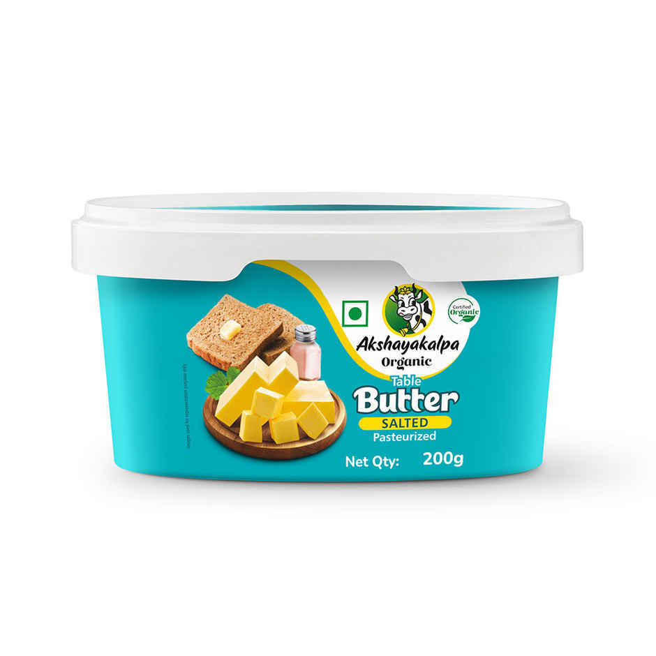 Akshayakalpa Organic Salted Table Butter