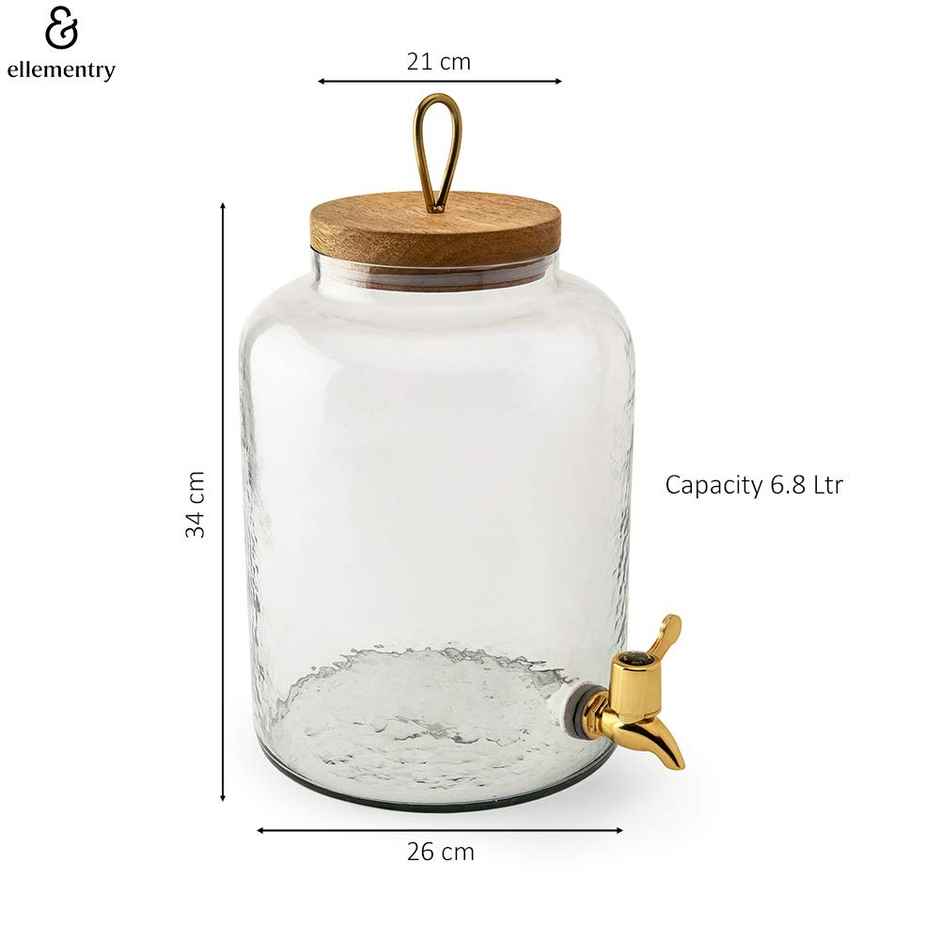 Ellementry Glass Water Dispenser