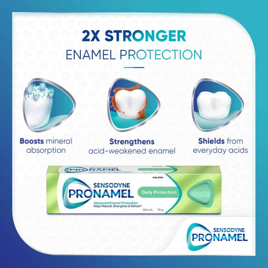Sensodyne Pronamel Enamel Protection Toothpaste, Daily Protection