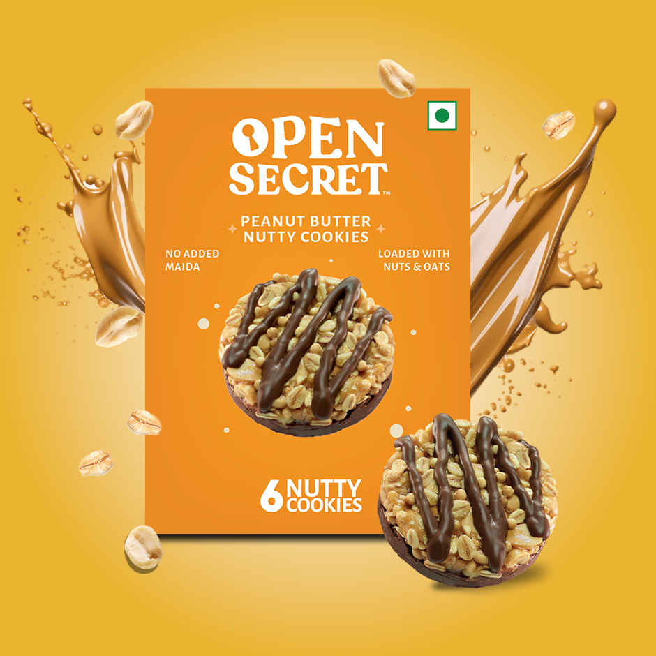 Open Secret Zero Maida Peanut Butter Protein Cookies