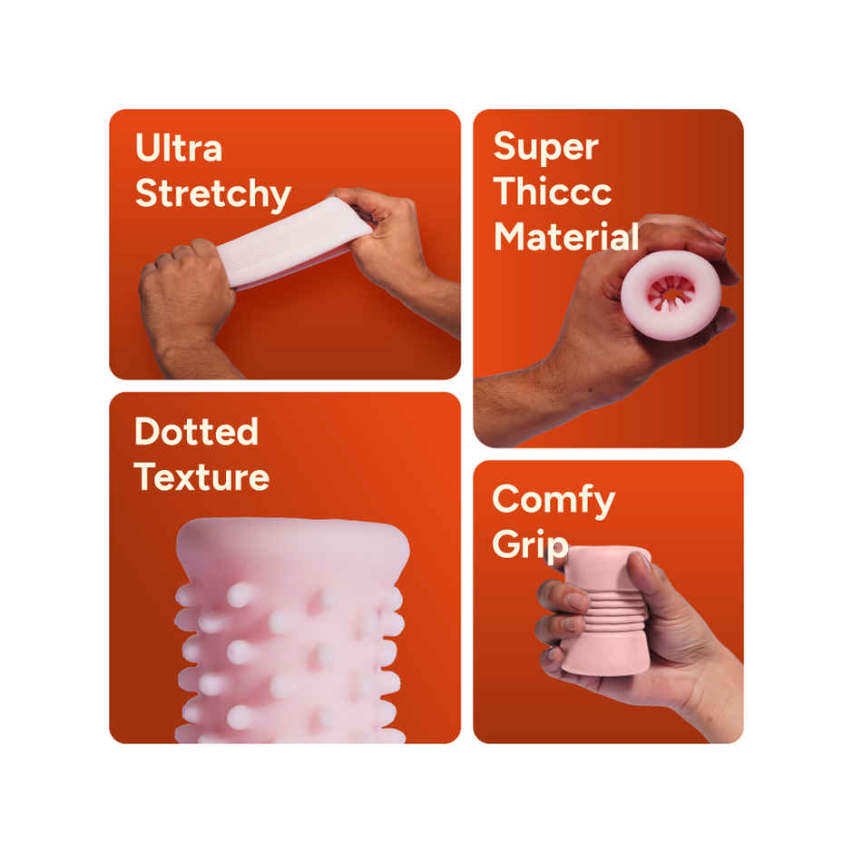 MyMuse Jack Pro Stroker For Men | Ultra-Soft & Thick