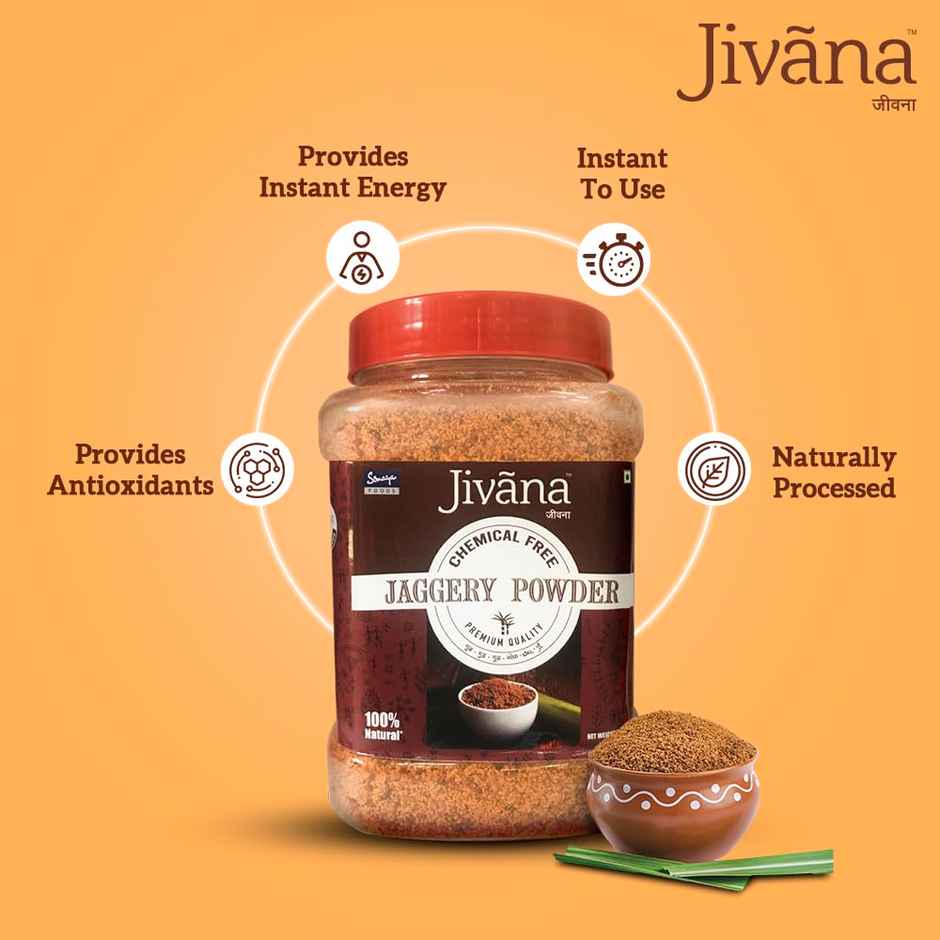 Jivana Jaggery Powder | Chemical Free