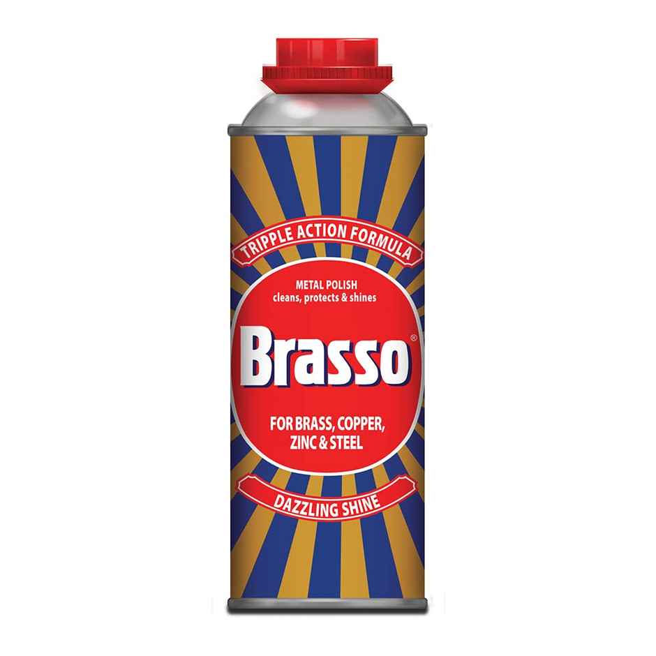 Brasso Metal Polish for Brass, Copper, Zinc & Steel
