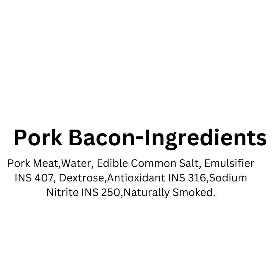Pork Passion Pork Bacon