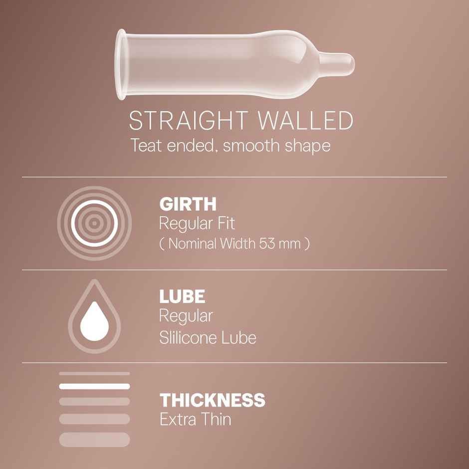 Durex Extra Thin Intense Chocolate Flavoured Condoms