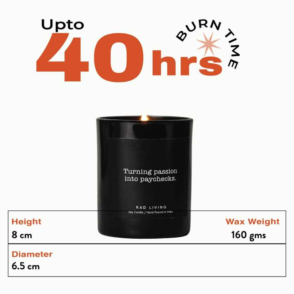 Rad Brands FLY 17 | Vanilla Espresso Scented Candle