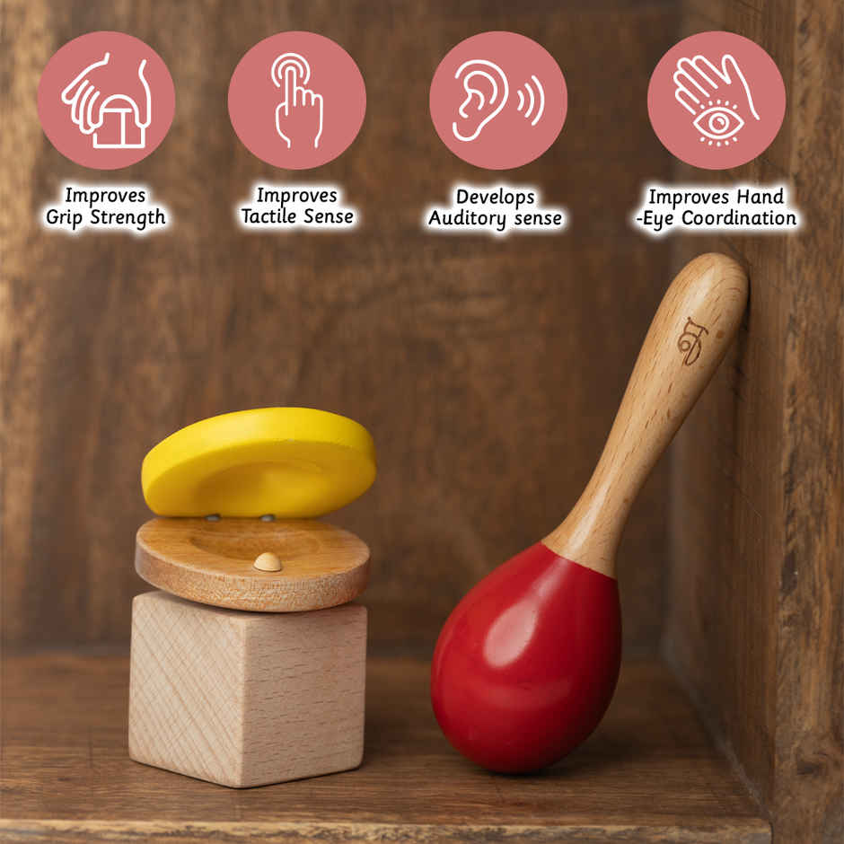 Ariro Toys Maraca and Clapper