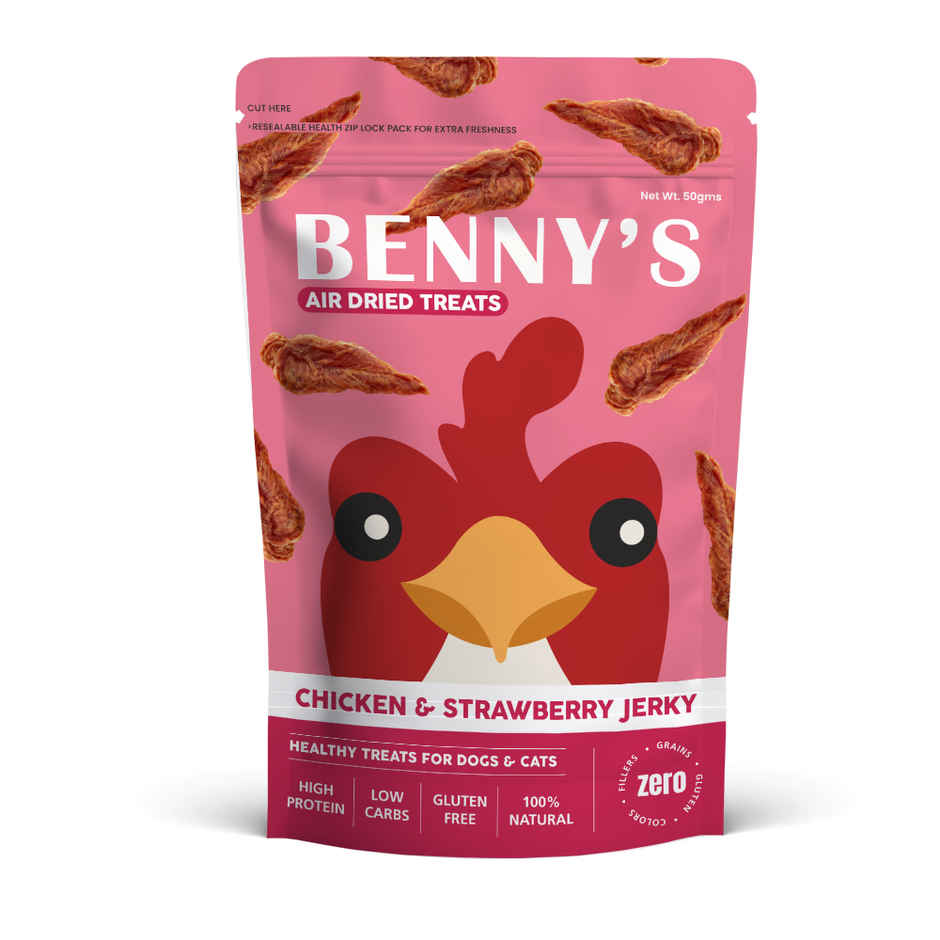 Benny's Bowl Chicken & Strawberry Jerky