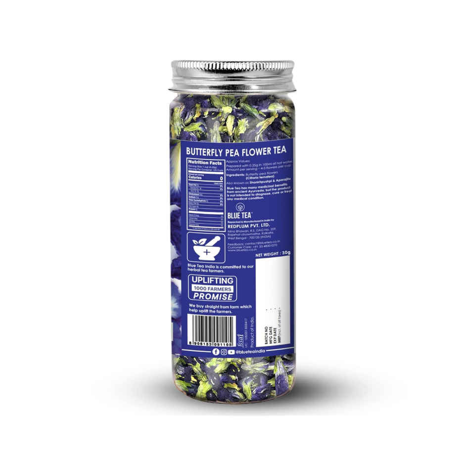 Blue Tea Butterfly Pea Flower Herbal Tea | Jar