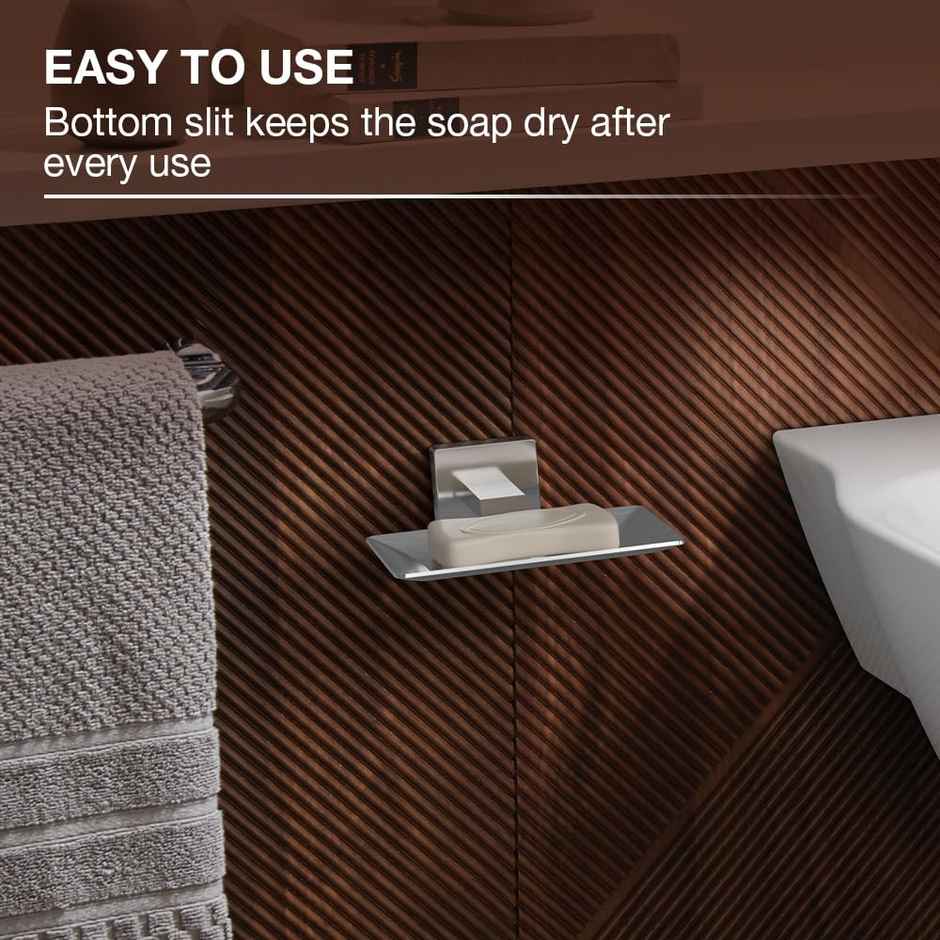 Kohler Soap Dish | SS304 Stainless Steel | Brushed Steel