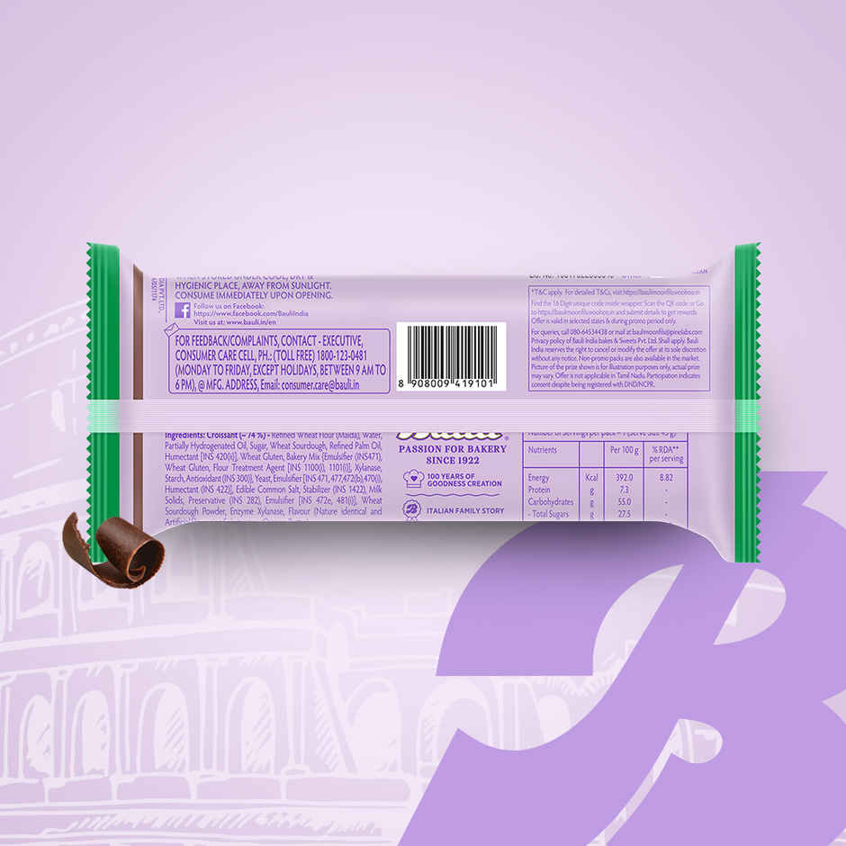 Bauli Moonfils Croissants Choco Cream | Soft & Filled