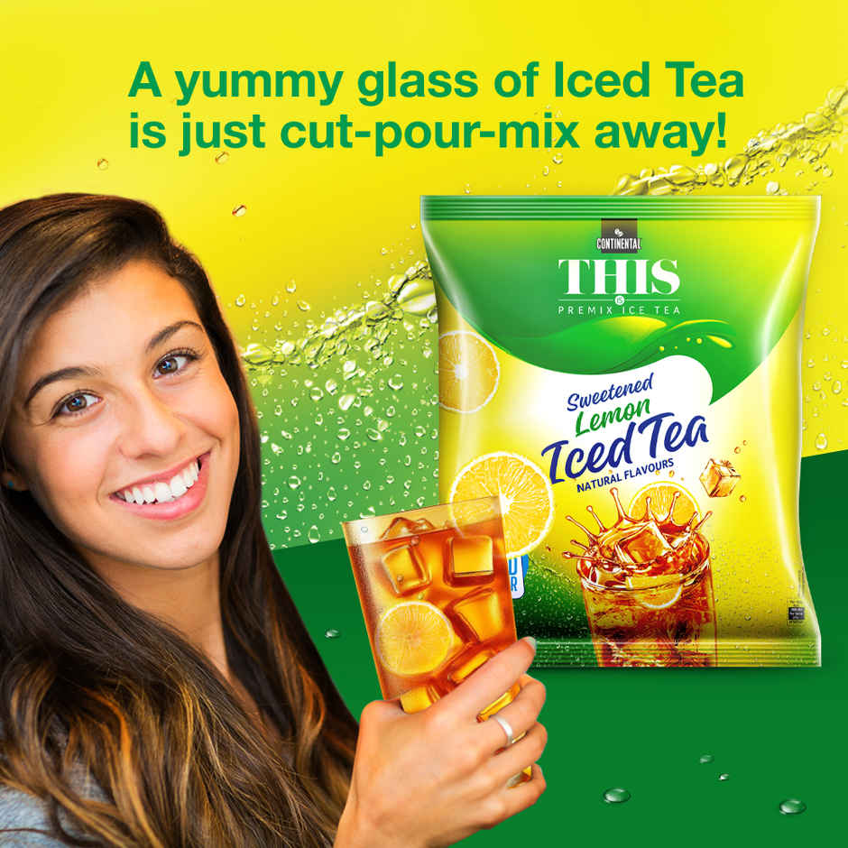 Continental THIS Lemon Iced Tea-Premix Powder - Pouch