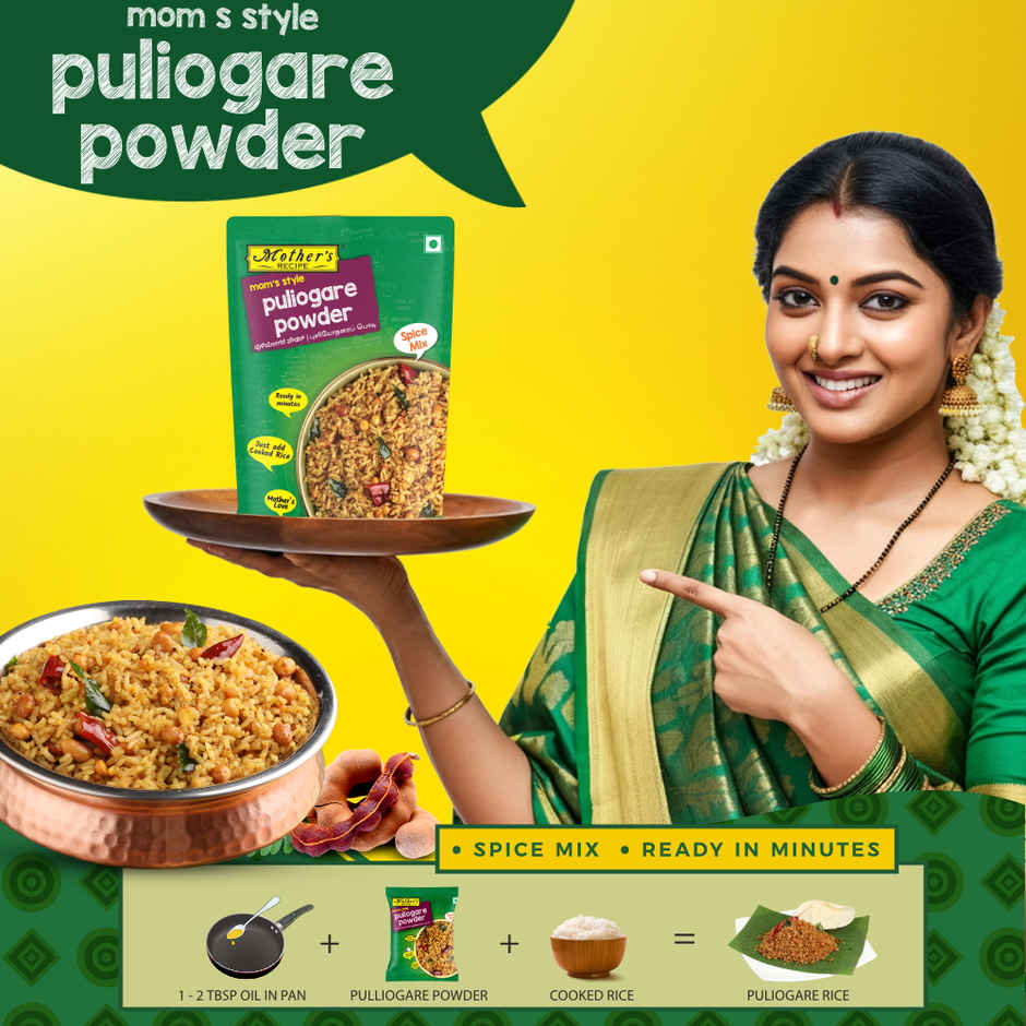 Mother's Recipe Puliogare Powder