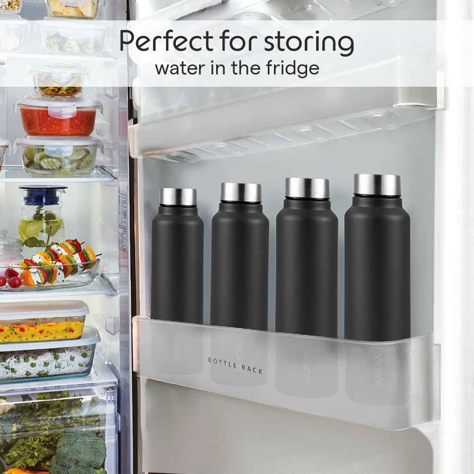 Borosil Sip n Chill BIS Approved Single Wall Stainless Steel Water Bottle | 1000 ml