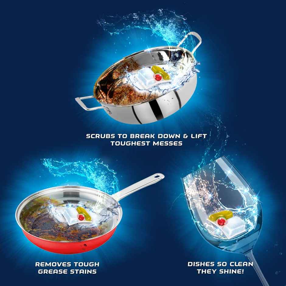 Finish Quantum Lemon Dishwasher Tablets