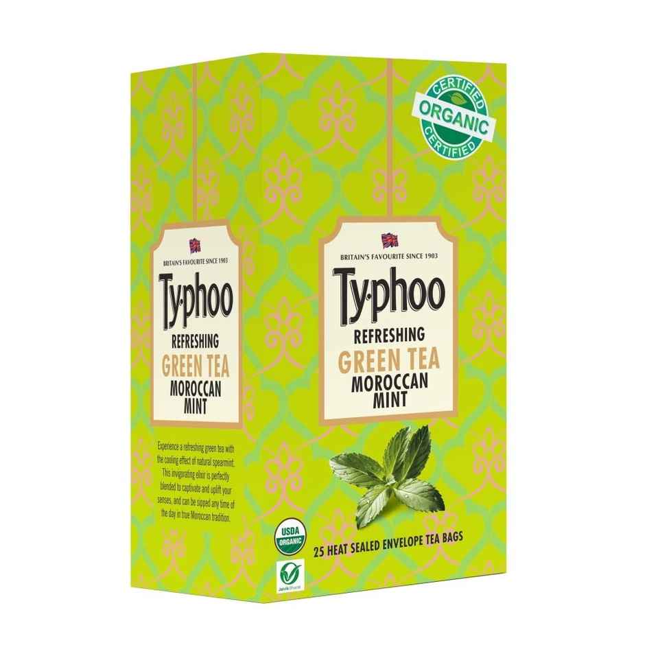 Typhoo Organic Green Tea - Natural